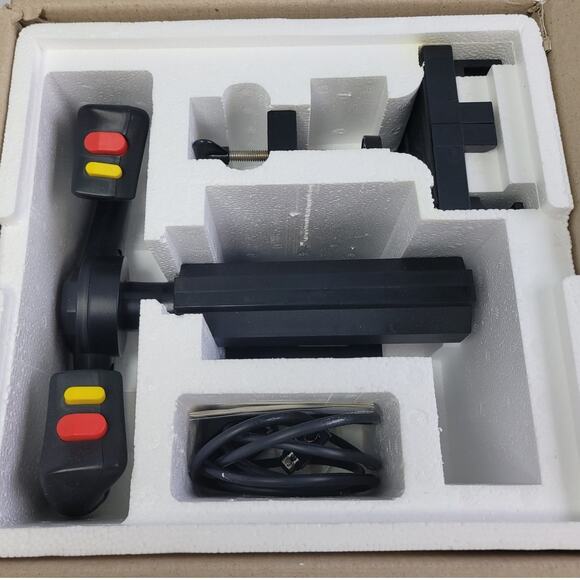 Vintage 1986 Selectronic Flywheel 4000 Control Yoke W Original Box New Condition - Picture 4 of 13